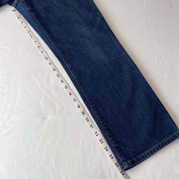 L.L. Bean Vintage Blue Jeans women’s size 8 petite - Picture 6 of 8